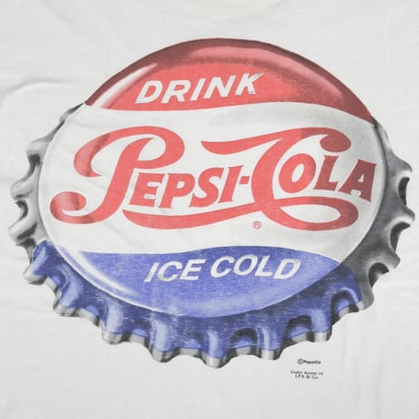 PEPSI NOTHING ELSE IS A PEPSI WHITE XL 2758