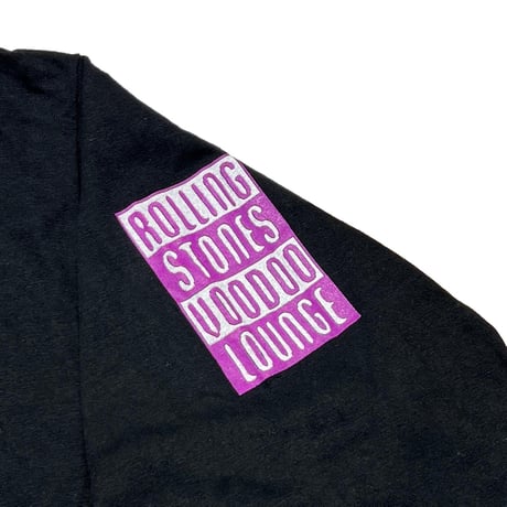 THE ROLLING STONES 1995 PURPLE SPIKE TONGUE VOODOO LOUNGE 94/95 LS FRUIT OF THE LOOM XL 5892