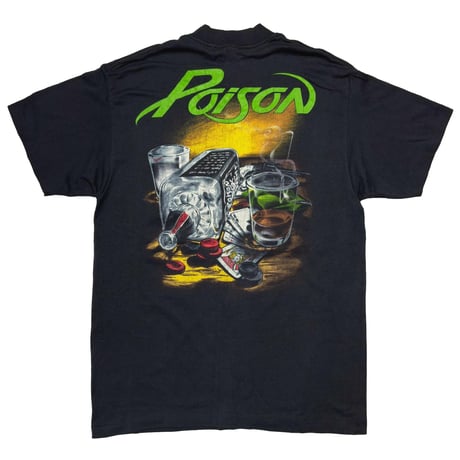 POISON 1988 NOTHIN BUT A GOOD TIME TEE JAYS LARGE 2563
