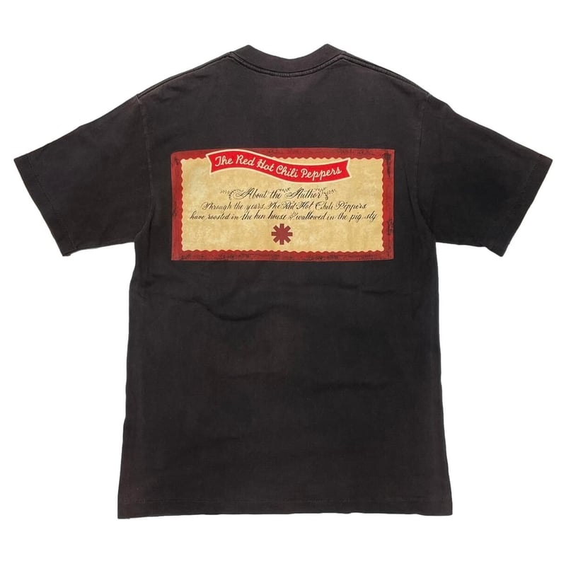 RED HOT CHILI PEPPERS SQUARE MEMBER TEE SOFTEE RED HOT CHILI PEPPERS SQUARE MEMBER TEE SOFTEE