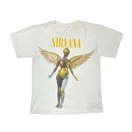 NIRVANA IN UTERO WHITE FITS MEDIUM 3762 226