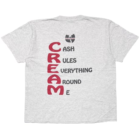 WU-TANG CLAN CREAM MEMBER PORTRAIT ENTER THE WU-TANG ASH GREY MURINA XL 9161