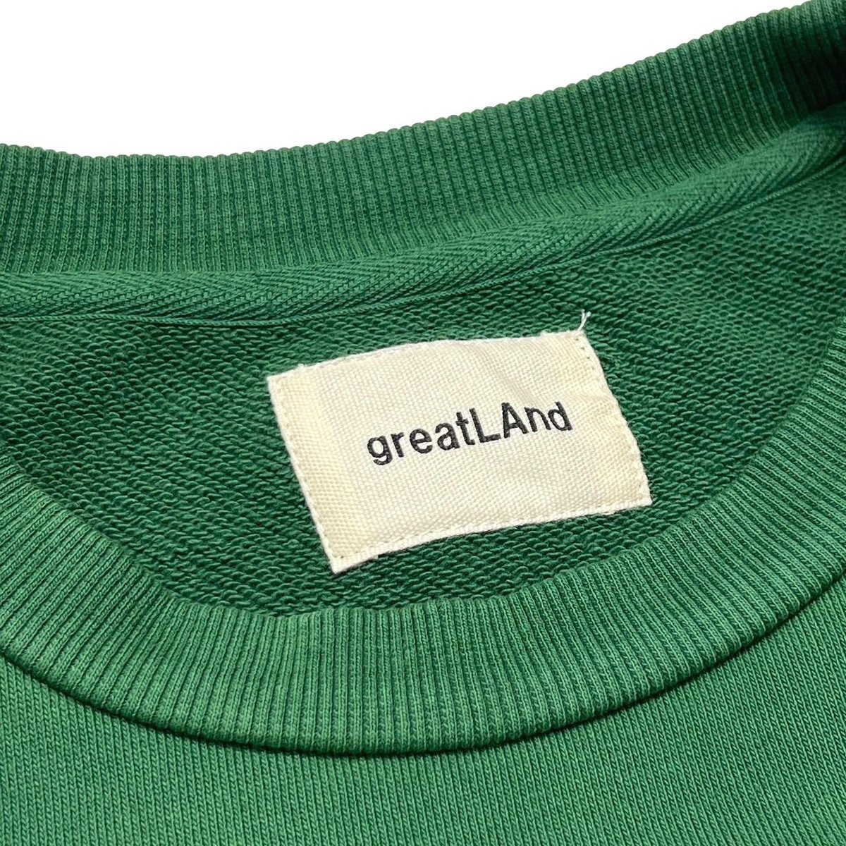 greatLAnd ORIGINAL CLUNKERS CREW NECK SWEAT SHI