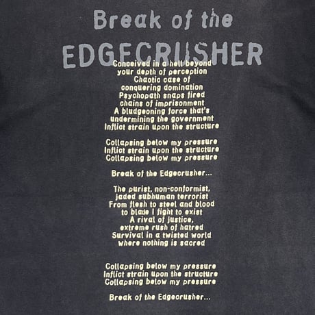 FEAR FACTORY EDGECRUSHER FITS XL 7444