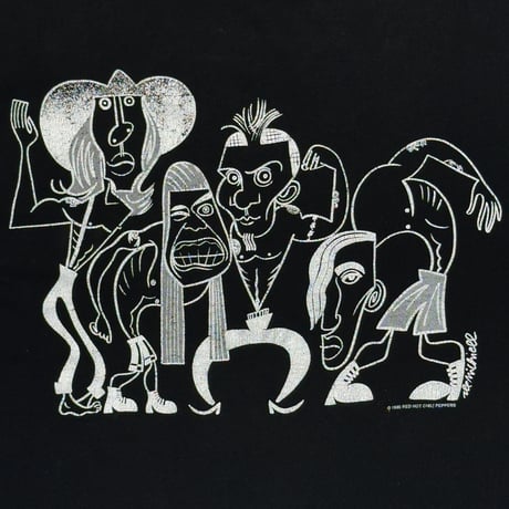 RED HOT CHILI PEPPERS 1990 PICASSO GIANT XL 8883