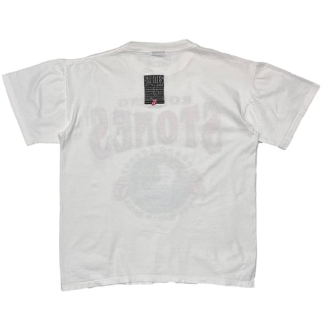 ROLLING STONES VOODOO LOUNGE 94-95 WORLD TOUR WHITE BROCKUM LARGE 5182