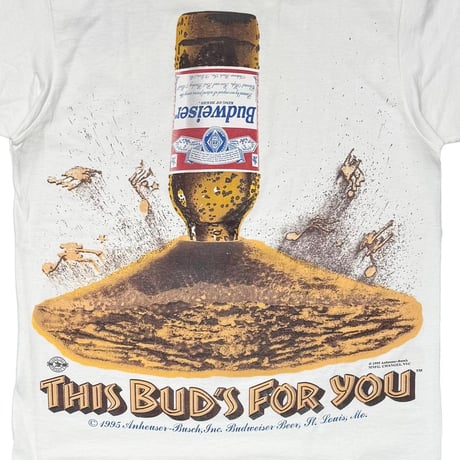 Budweiser 1995 ANT&BOTTLE WHITE CHANGES LARGE 1822