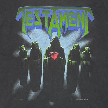 TESTAMENT SOULS OF BLACK WORLD TOUR 1990-1991 FITS XL 7894