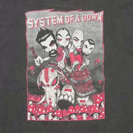 SYSTEM OF A DOWN CARTOON POSTER DESIGN ALL SPORT LARGE 0303