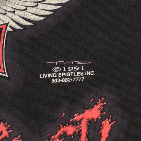 OLD&VINTAGE JESUS BORN TO DIE THAT YOU MIGHT LIVE ! 1991 XL 9951