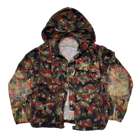 SWISS ARMY ALPEN CAMOUFLAGE MOUNTAIN PARKA 52 1753