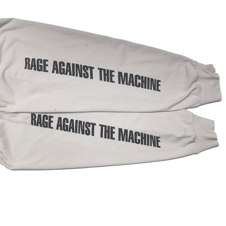 RAGE AGAINST THE MACHINE NUNS & GUNS LS WHITE LARGE 0972