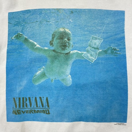NIRVANA 1992 NEVERMIND CREWNECK SWEAT GIANT MEDIUM 9167