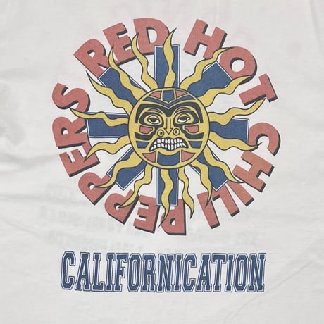 RED HOT CHILI PEPPERS CALIFORNICATION BOOTLEG WHITE FITS XL 0035