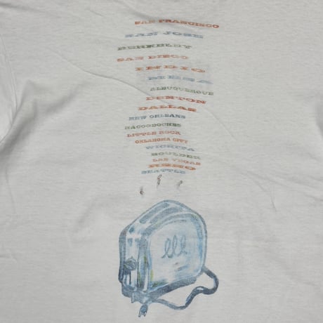 PEARL JAM 1993 FREAK WHITE FRUIT OF THE LOOM LARGE 0517