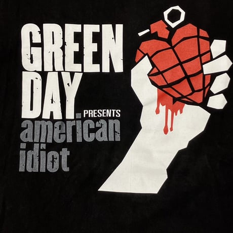 GREEN DAY AMERICAN IDIOT DOUBLE SIDE FITS MEDIUM 8732