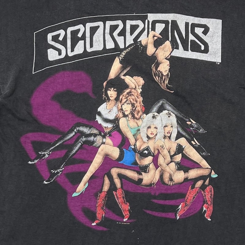 SCORPIONS TEASE ME PLEASE ME LARGE 3558 | great