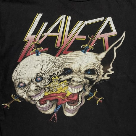 SLAYER 1991 DECADE OF AGGRESSION TOUR FITS XL