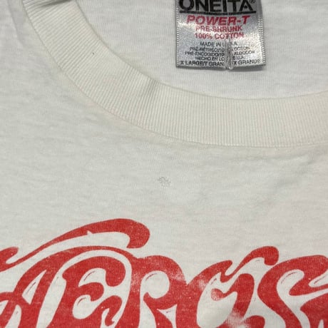 AEROSMITH 1994 WORLD TOUR ROCKS AMERICA WHITE ONEITA XL 4150