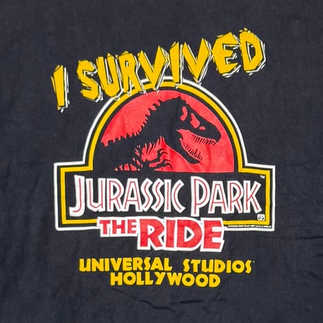 JURASSIC PARK THE RIDE 1997 UNIVERSAL STUDIOS LARGE 4205