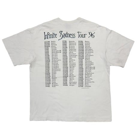 THE SMASHING PUMPKINS Infinite Sadness Tour 1996 GIANT by TEEJAYS XL 8661
