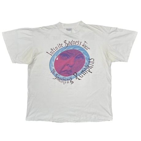 THE SMASHING PUMPKINS INFINITE SADNESS TOUR '96 WHITE TULTEX XL 2045