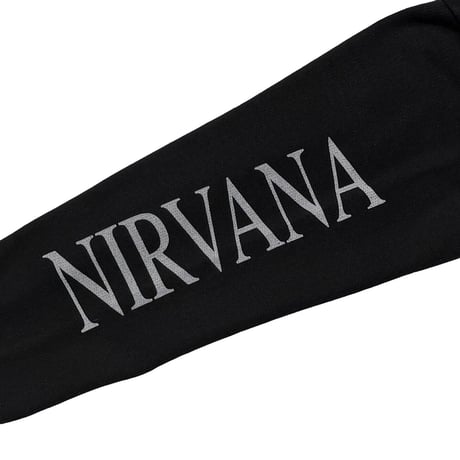 NIRVANA EURO BOOTLEG KURT COBAIN GUITAR BACK MEMBER SWEAT HOODIE FITS L-XL 3827