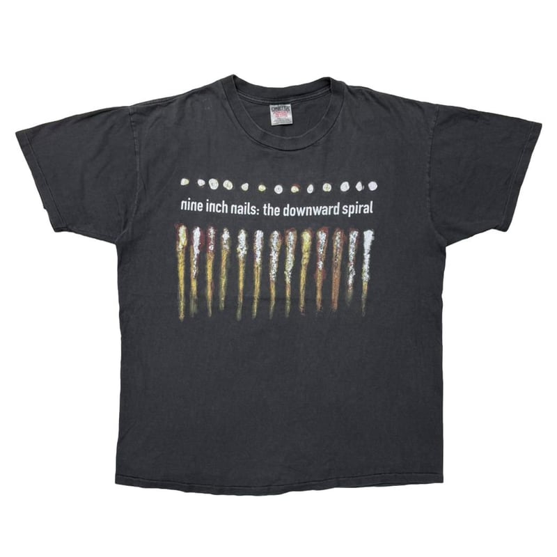 Nine Inch Nails downward spiral ロンt XL Nine Inch Nails - The