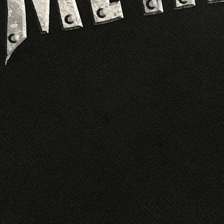 METALLICA IRON LOGO HOODED SWEATSHIRT FITS XL