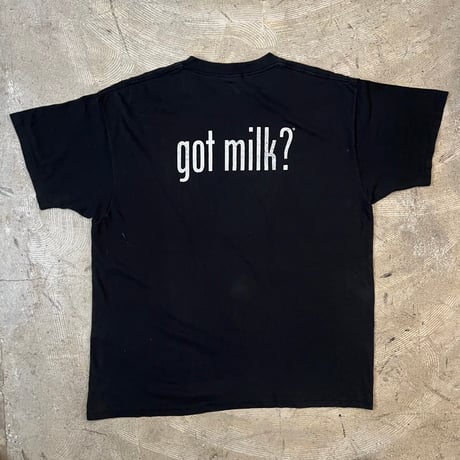 OLD&VINTAGE got milk? FRUIT OF THE LOOM XL 3385