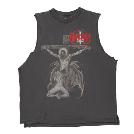 MARDUK CHRISTRAPING BLACK METAL SLEEVELESS XL 9912