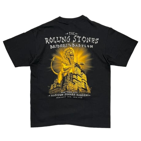 THE ROLLING STONES BRIDGES TO BABYLON GOLD TONGUE anvil LARGE 2760