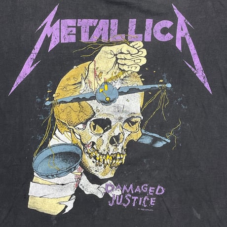 METALLICA 1988 DAMAGED JUSTICE FITS XL 8120
