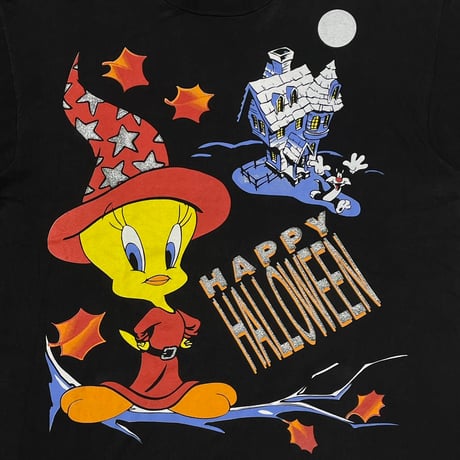 LOONEY TUNES TWEETY HAPPY HALLOWEEN FITS XL 3244