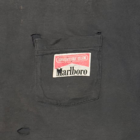 Marlboro BLACK COYOTE BLUFF POCKET TEE FRUIT OF THE LOOM XL 3957