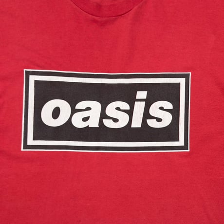 OASIS BOX LOGO RED HANES LARGE 3005