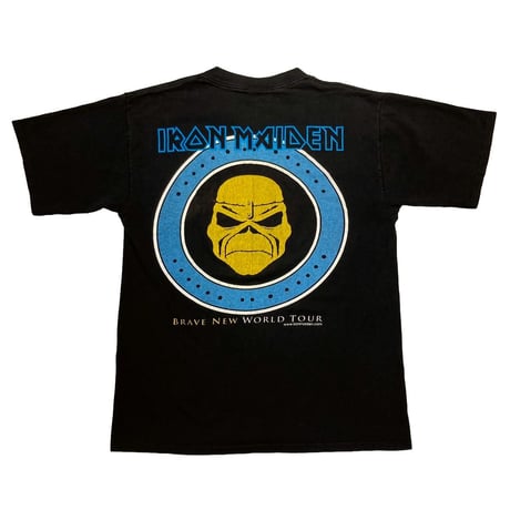 IRON MAIDEN 2000 BRAVE NEW WORLD TOUR BIG TAG LARGE 4921