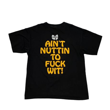 WU-TANG CLAN AIN'T NUTTIN TO FUCK WIT! PYRAMID TAG DOUBLE SIDE XL 9129