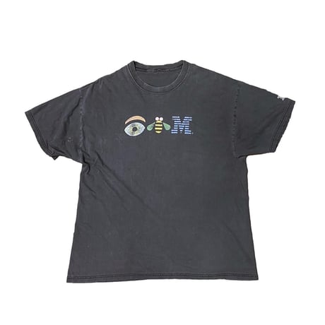 IBM EYE BEE M LOGO TEE BLACK FITS XL 6853