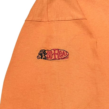 D-BOY RECORDS ITALIAN HARDCORE FOREVER ORANGE FITS LARGE 0866