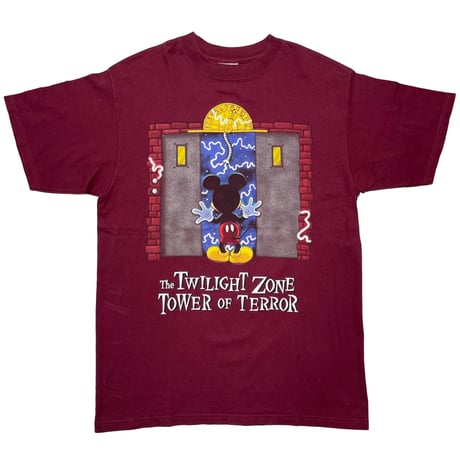 DISNEY THE TWILIGHT ZONE DOUBLESIDE BURGUNDY LARGE 3121