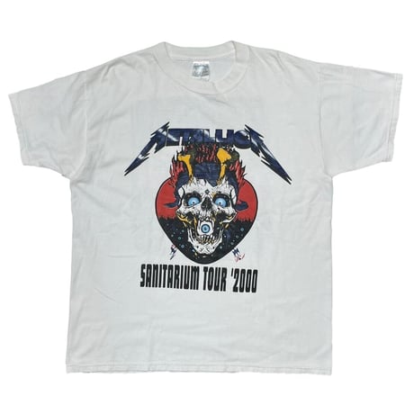 METALLICA SANITARIUM TOUR 2000 WHITE GILDAN XL 8374