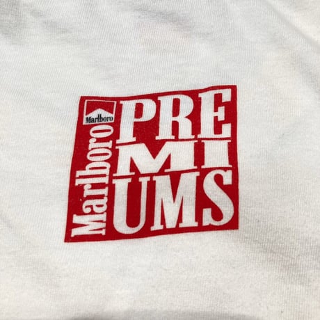 Marlboro PREMIUMS COWBOYS STILL... HEAD OUT POCKET TEE WHITE HANES XL 9978