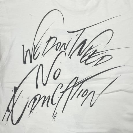 PINK FLOYD THE WALL WE DON'T NEED NO EDUCATION WHITE FITS LARGE 6319