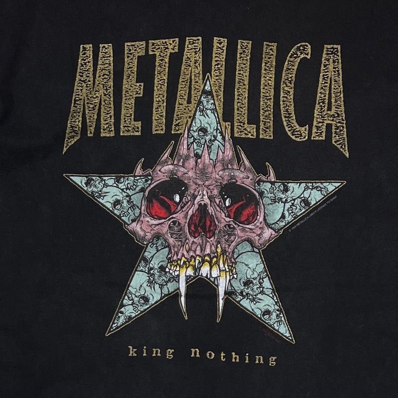 LLICA PUSHEAD king nothing giant製 METALLICA PUSHEAD KING NOTHING GIANT XL