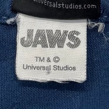 JAWS MOVIE PROMO Duh! duh! Duh! NAVY FITS LARGE 3333