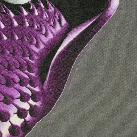 THE ROLLING STONES PURPLE SPIKE TONGUE VOODOO LOUNGE GREY BROCKUM LARGE 9999