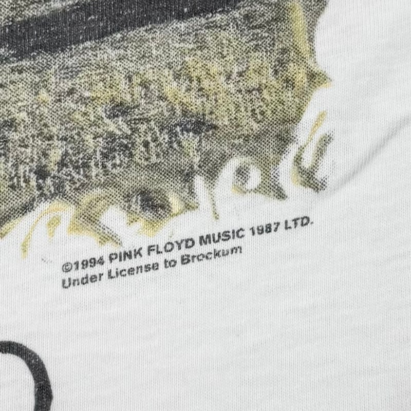 PINK FLOYD NORTH AMERICAN TOUR 1994 WHITE FITS