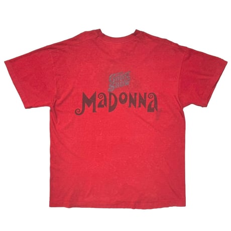 MADONNA THE GIRLIE SHOW RED FITS XL 3366