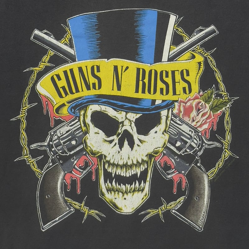 値下げ★Guns N' Roses★1989年製 GUNS N' ROSES OFFICIAL 1989 VINTAGE BOOK. | eBay